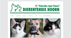 Desktop Screenshot of dierenasiel-hoorn.nl